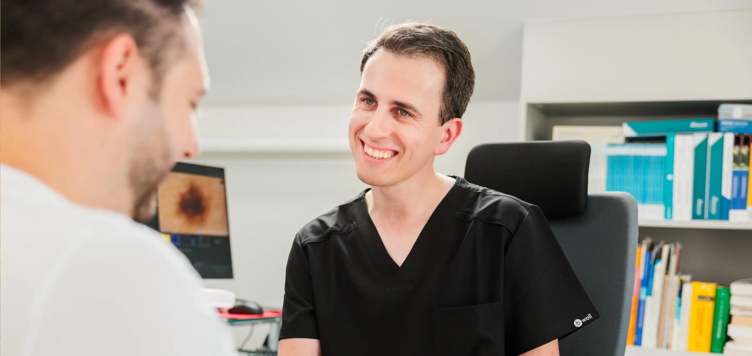 Beratung Dr. Werner und Patient