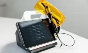 Aufnahme vom Lasergerät